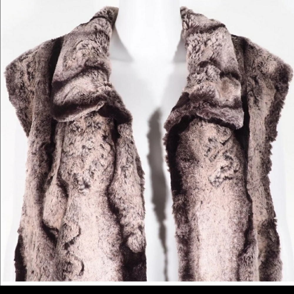 Faux Mink Vest